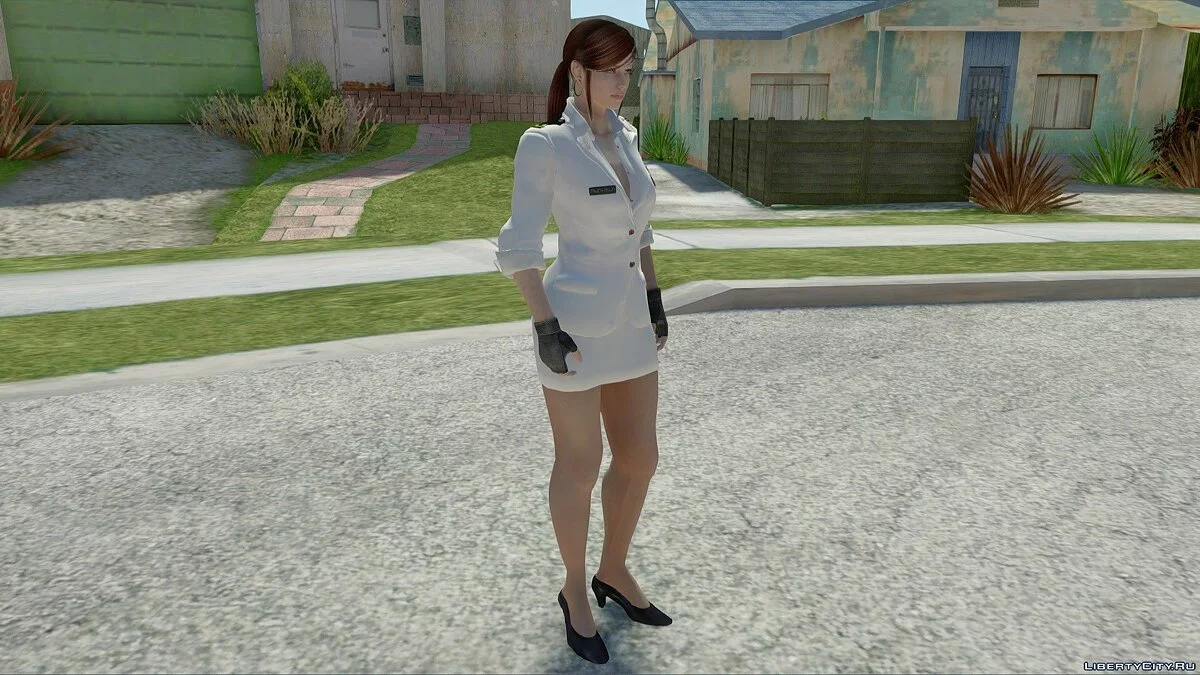Клэр Редфілд з Resident Evil Chronicles / GTA San Andreas