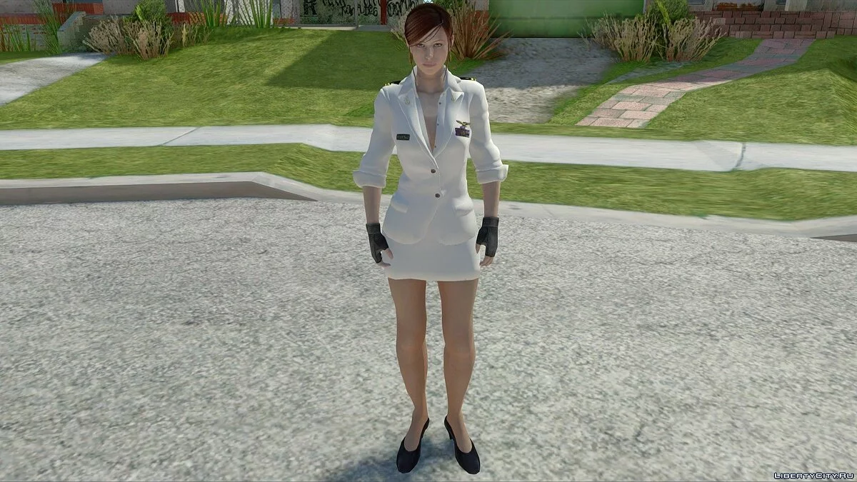 Клэр Редфілд з Resident Evil Chronicles / GTA San Andreas