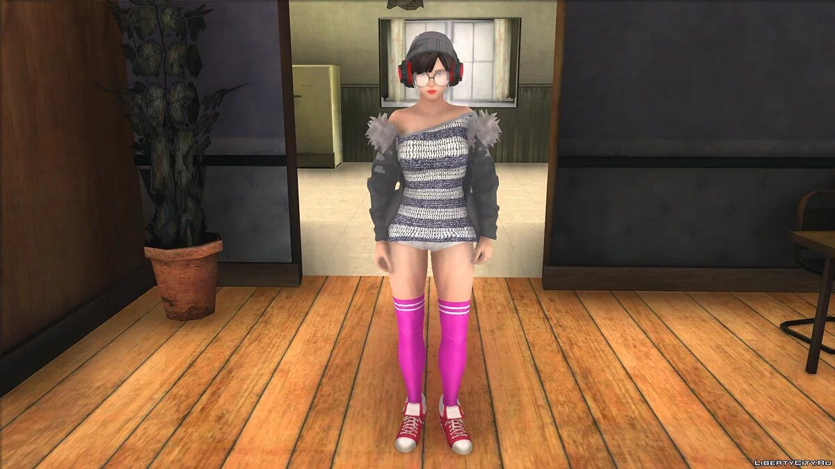 Kokoro com Suéter / GTA San Andreas