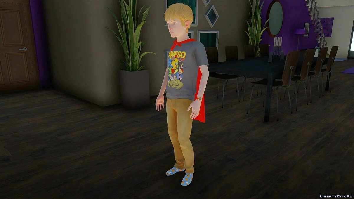 Chris de The Awesome Adventures of Captain Spirit / GTA San Andreas