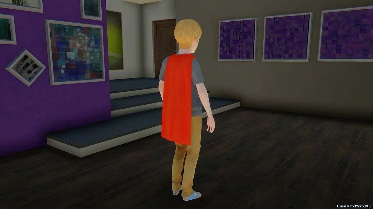 Chris de The Awesome Adventures of Captain Spirit / GTA San Andreas