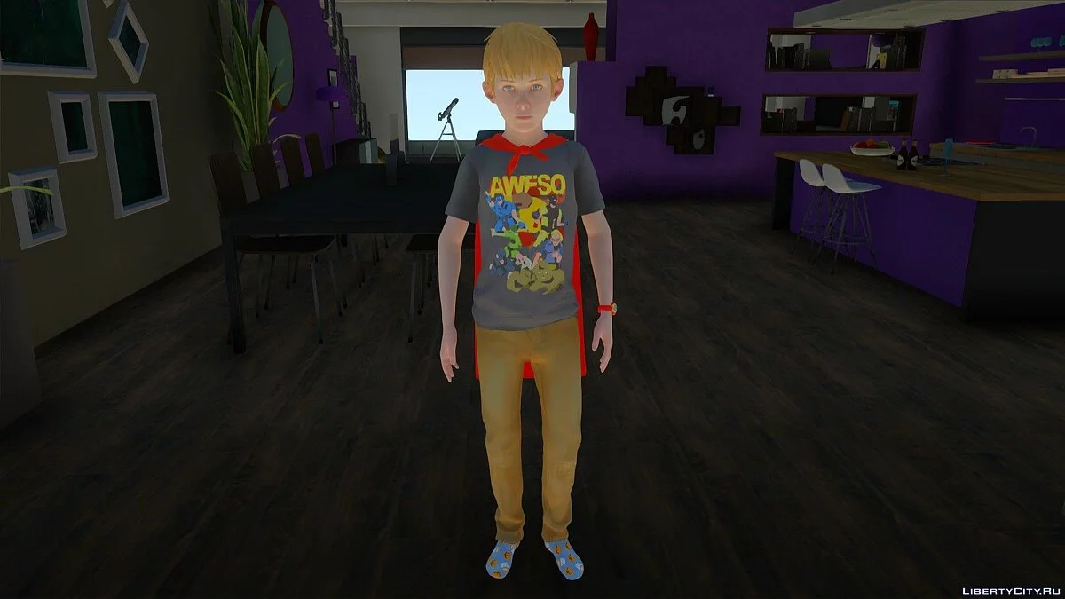 Chris de The Awesome Adventures of Captain Spirit / GTA San Andreas