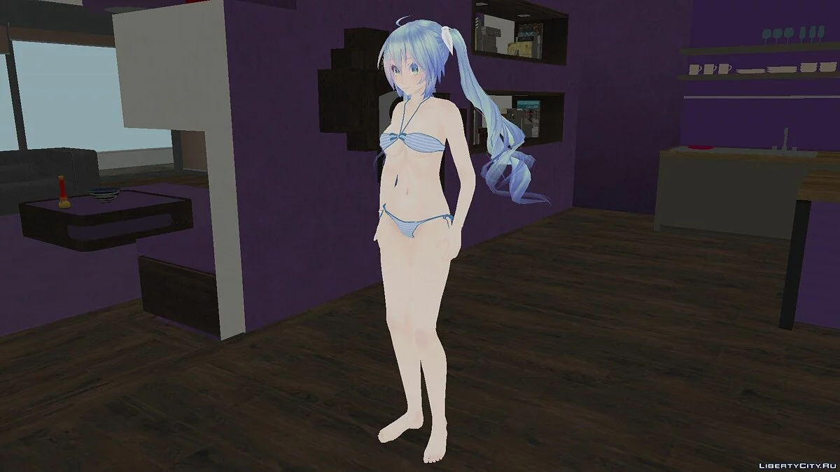 Miku Hatsune en bikini / GTA San Andreas