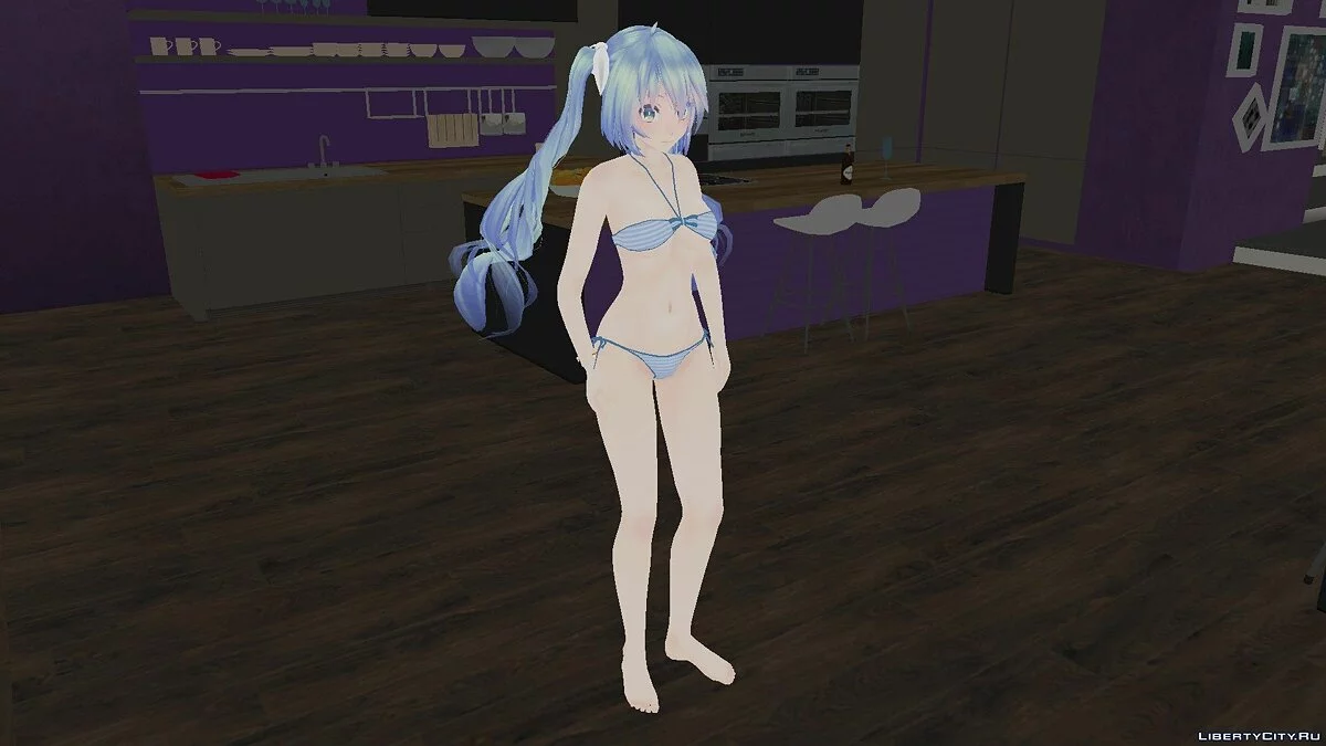 Miku Hatsune en bikini / GTA San Andreas
