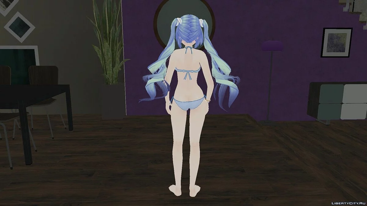 Miku Hatsune en bikini / GTA San Andreas