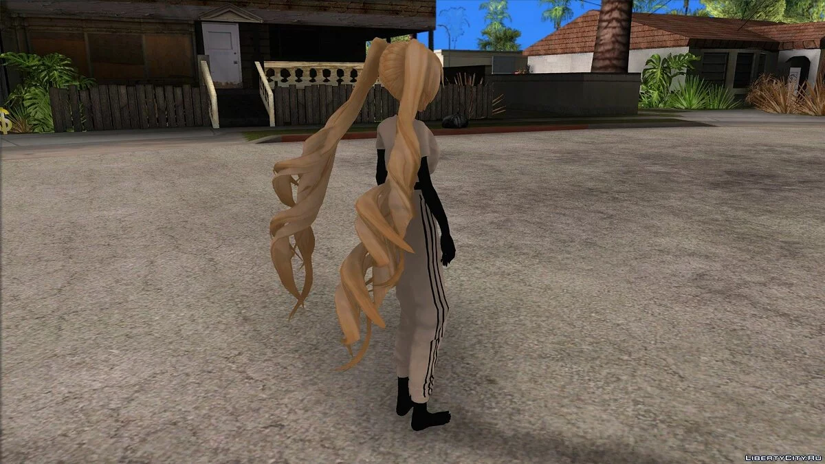 Miku Hatsune en survêtement / GTA San Andreas