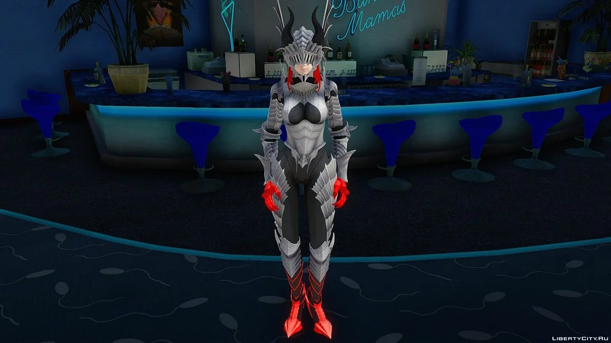 Miri (Dragon Knight) from Vindictus / GTA San Andreas