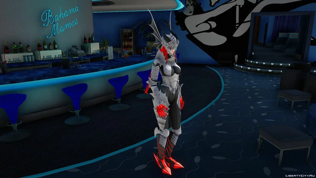 Miri (Dragon Knight) from Vindictus / GTA San Andreas