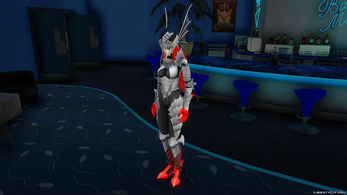 Miri (Dragon Knight) from Vindictus / GTA San Andreas
