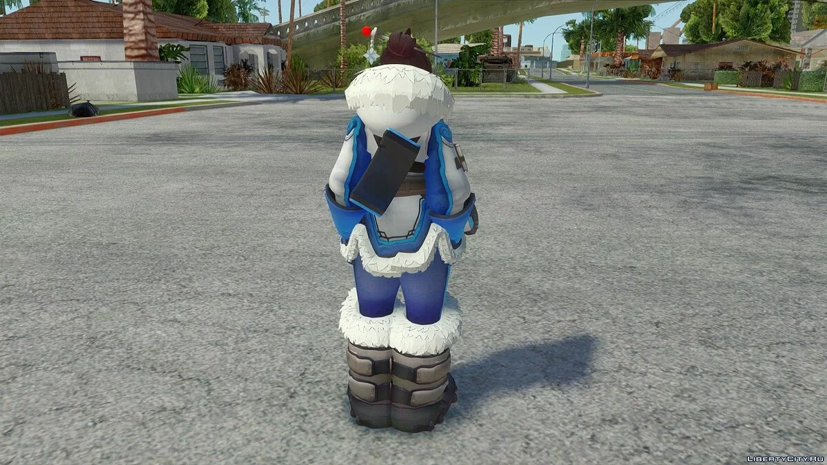 Mei from Overwatch / GTA San Andreas