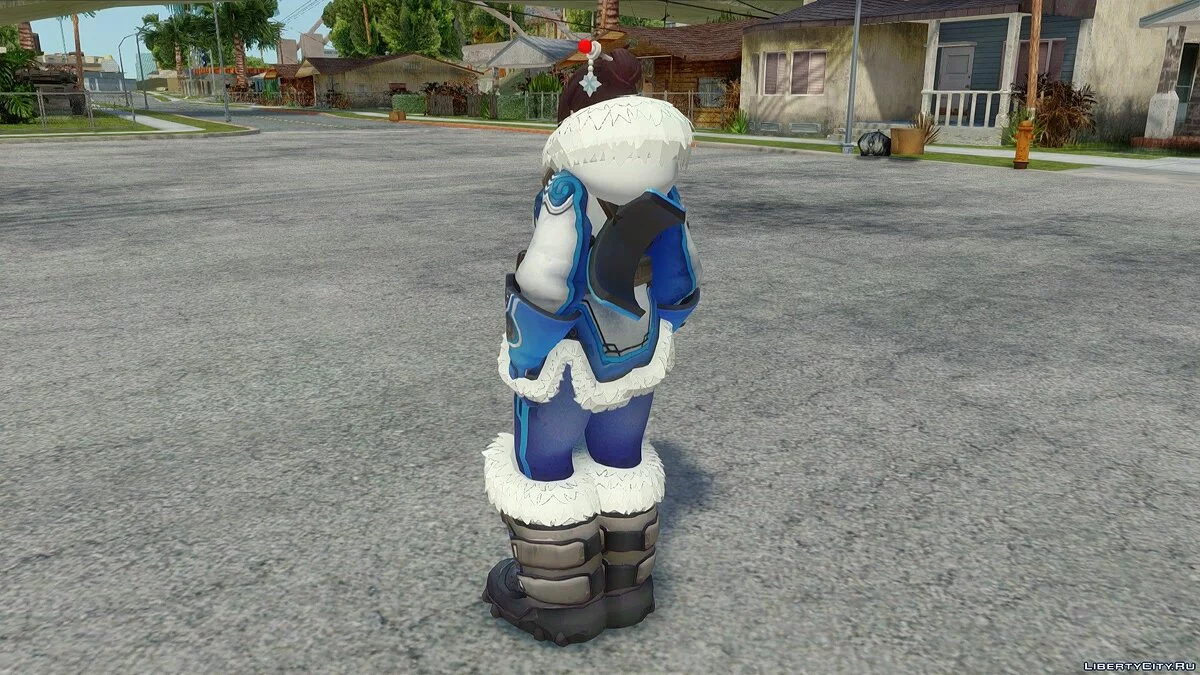Mei from Overwatch / GTA San Andreas