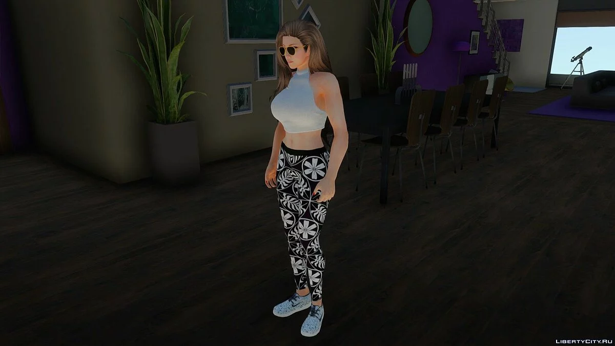 Mai Shiranui en ropa casual / GTA San Andreas