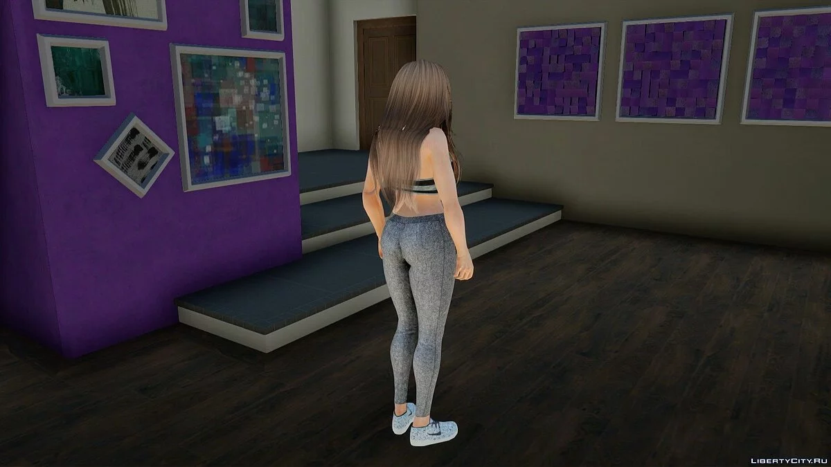 Mai Shiranui en ropa casual / GTA San Andreas