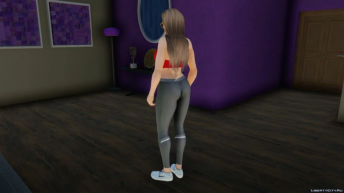 Mai Shiranui en ropa casual / GTA San Andreas