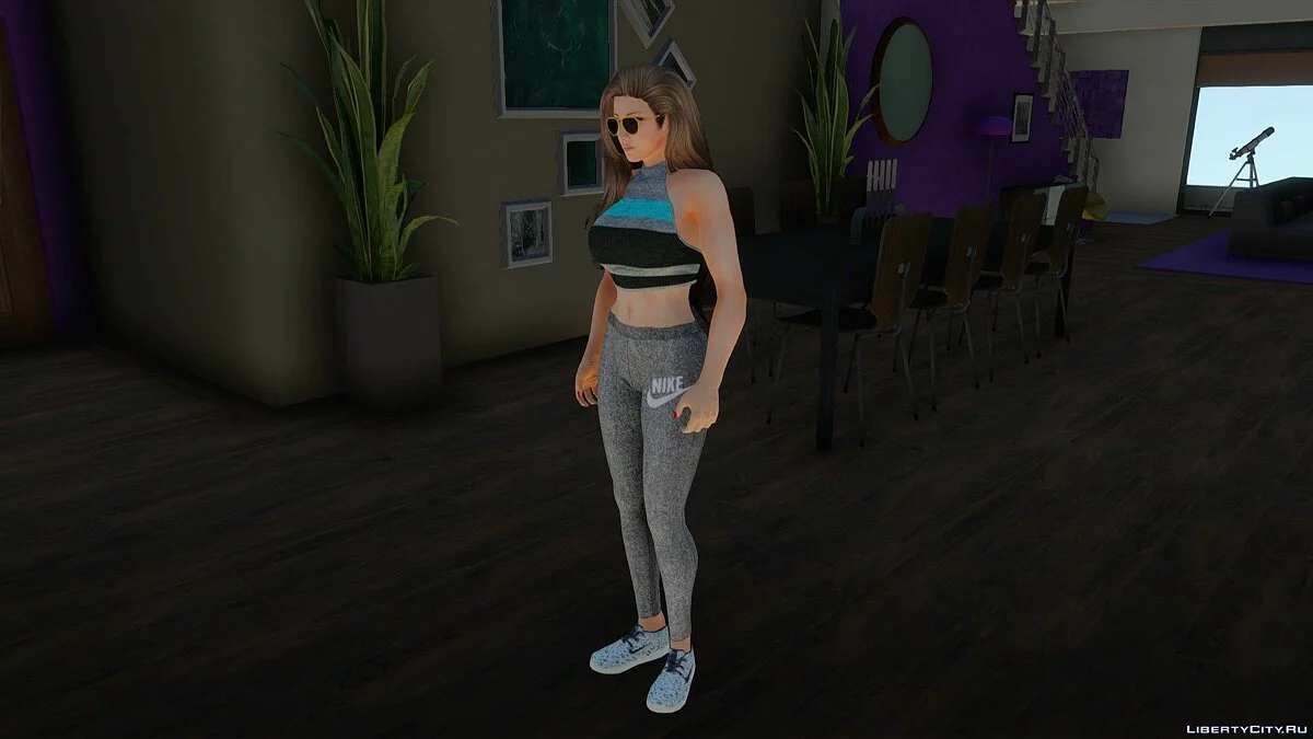 Mai Shiranui en ropa casual / GTA San Andreas