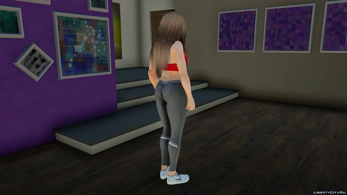 Mai Shiranui en ropa casual / GTA San Andreas