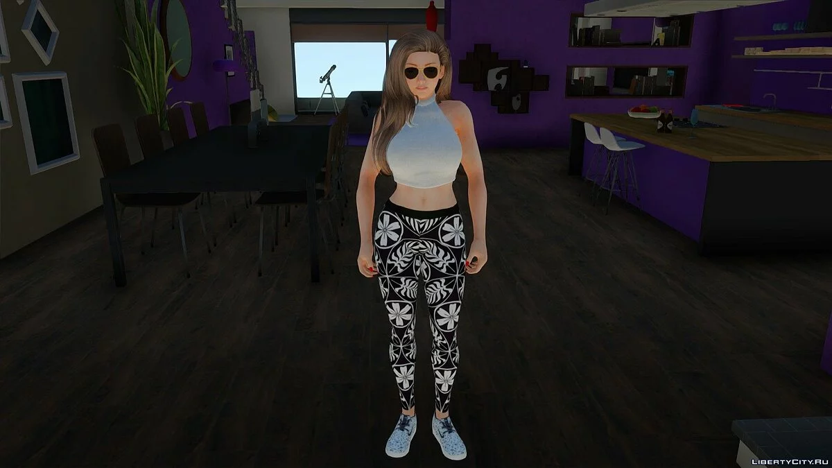 Mai Shiranui en ropa casual / GTA San Andreas