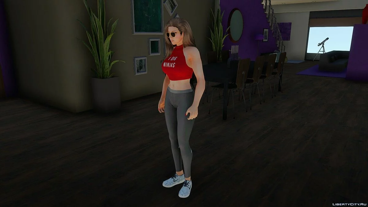 Mai Shiranui en ropa casual / GTA San Andreas