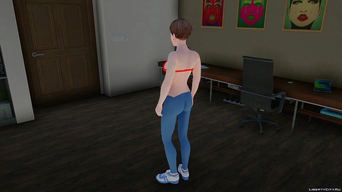 Moira Burton en tenue de sport / GTA San Andreas