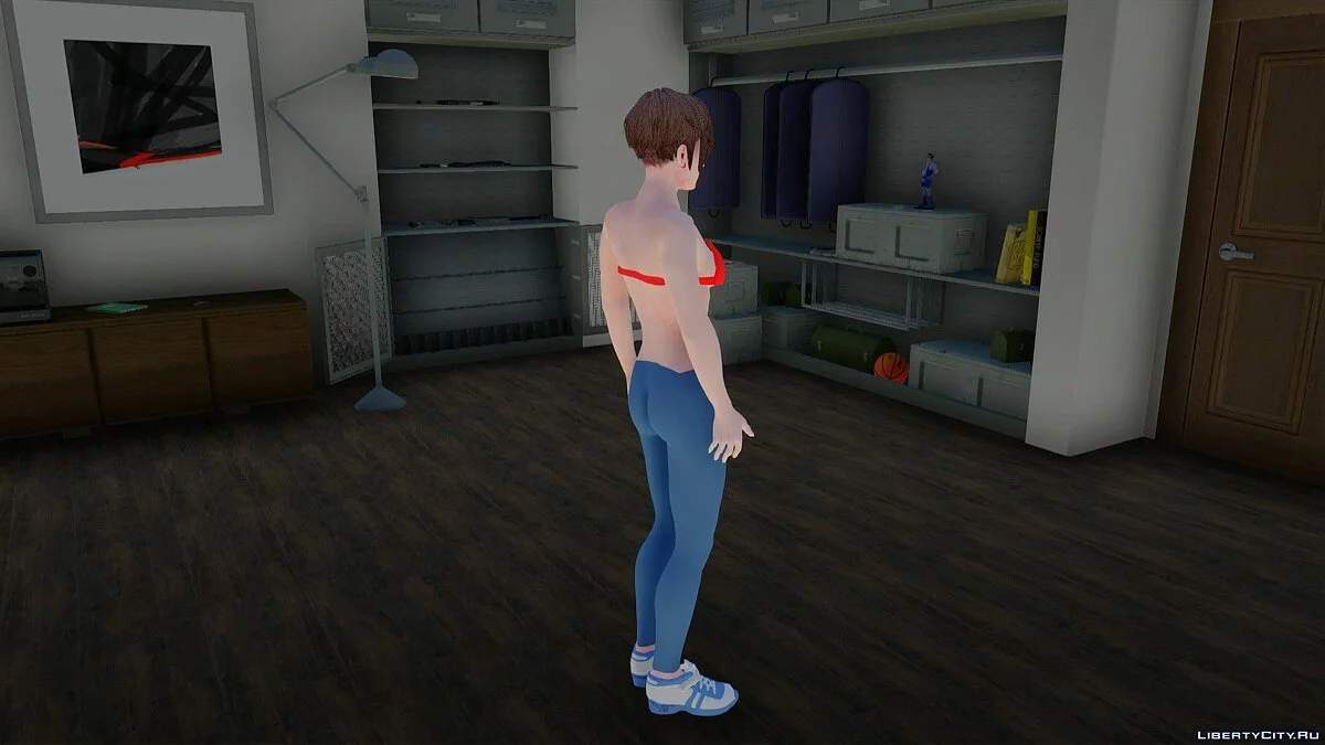 Moira Burton en tenue de sport / GTA San Andreas