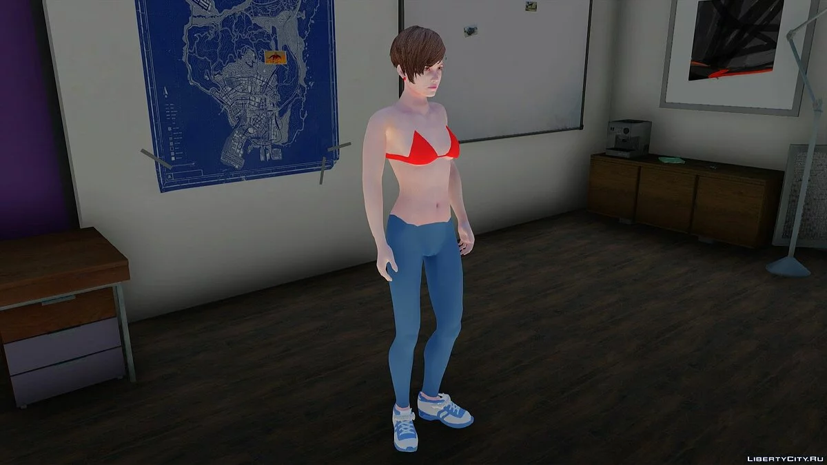 Moira Burton en tenue de sport / GTA San Andreas