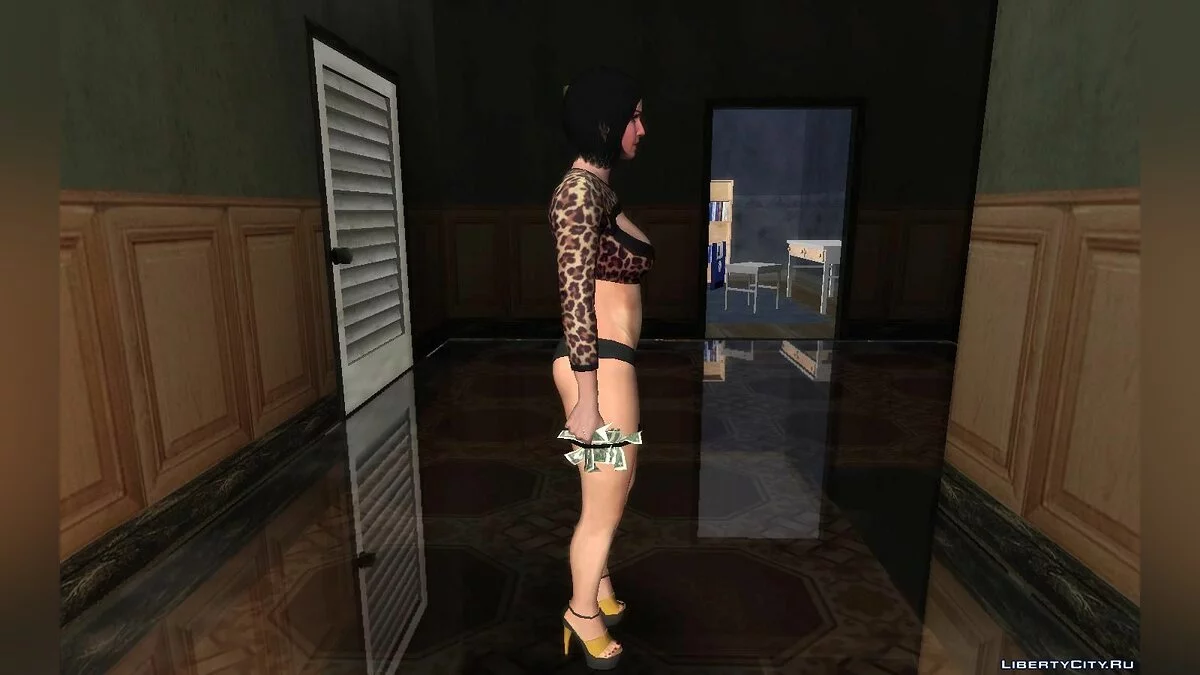 来自GTA 5的莫莉·舒尔茨 V3 脱衣舞女 / GTA San Andreas