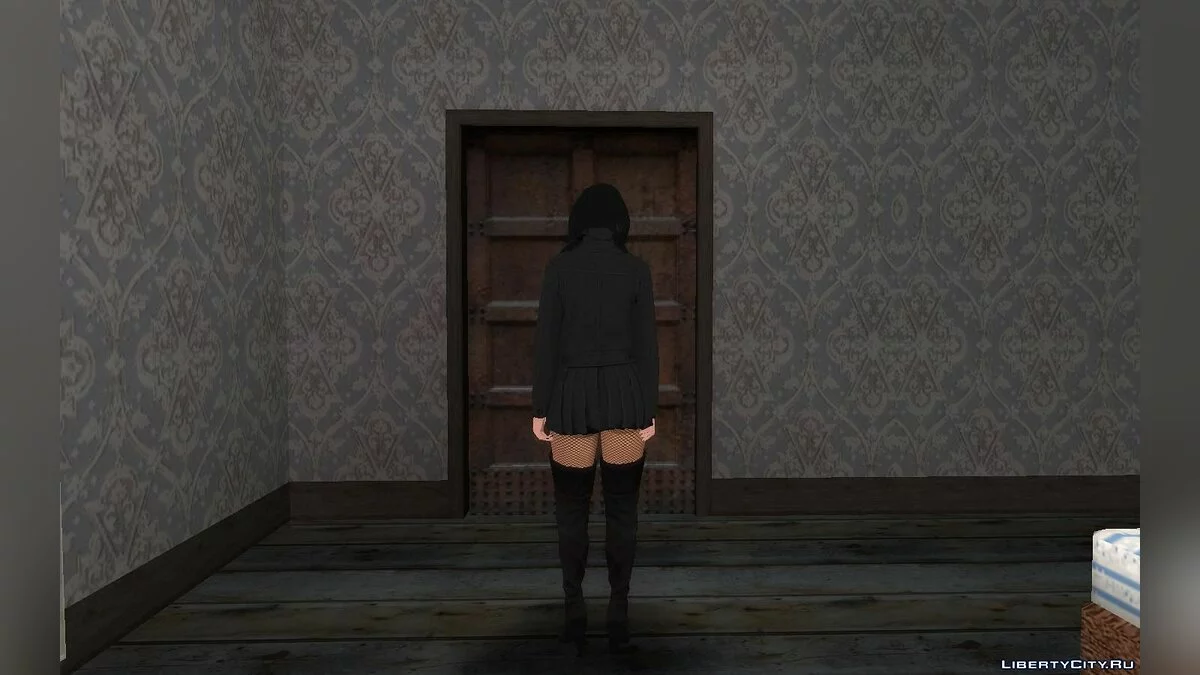 Molly Schultz de GTA 5 en ropa de prostituta V2 / GTA San Andreas