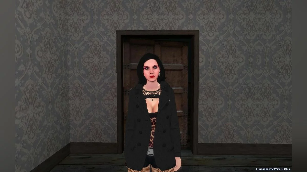 Molly Schultz de GTA 5 en ropa de prostituta V2 / GTA San Andreas