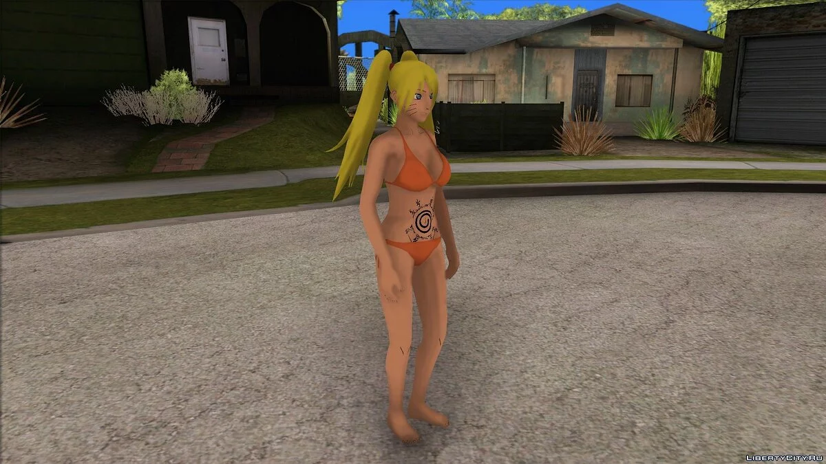 Naruko Uzumaki en Bikini / GTA San Andreas