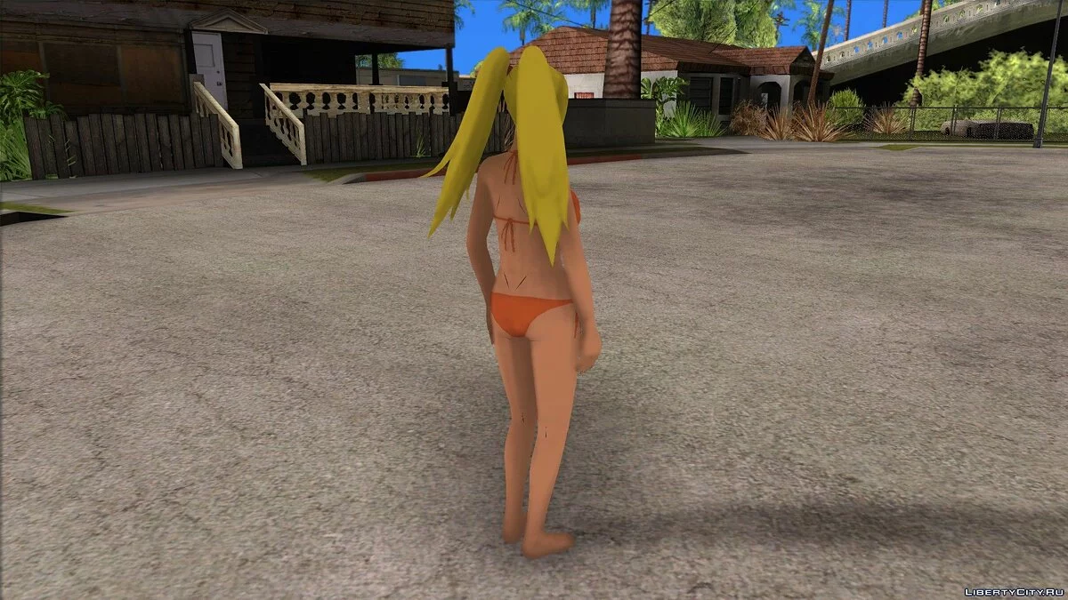 Naruko Uzumaki en Bikini / GTA San Andreas