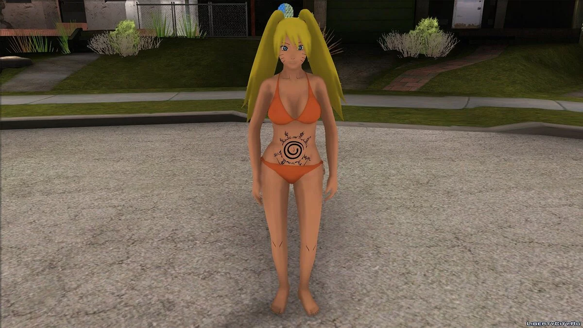 Naruko Uzumaki en Bikini / GTA San Andreas