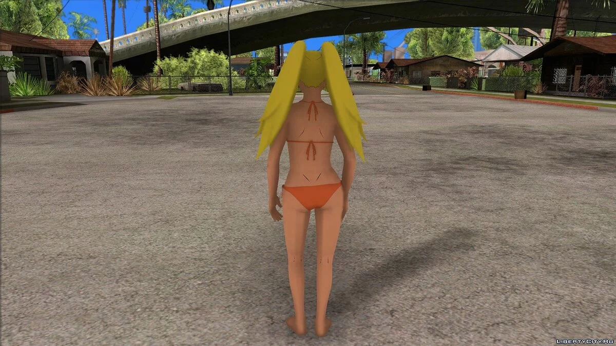 Naruko Uzumaki en Bikini / GTA San Andreas