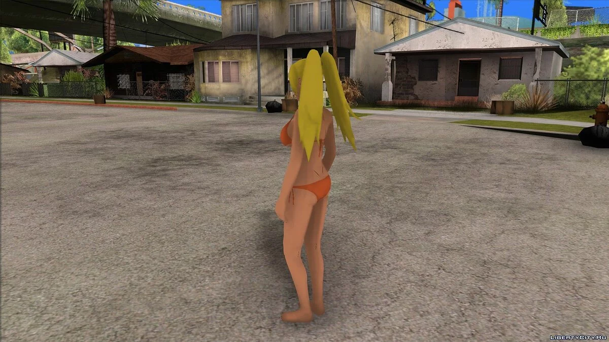 Naruko Uzumaki en Bikini / GTA San Andreas