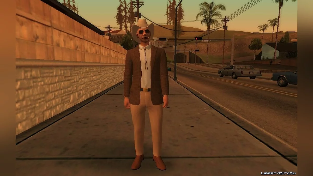 Новий Cwmyhb1 у вбранні з DLC "Casino And Resort" / GTA San Andreas