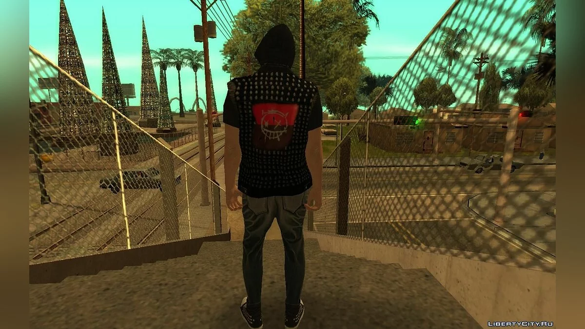 Random Skin #29 - Wrench Outfit from Watch Dogs / GTA San Andreas