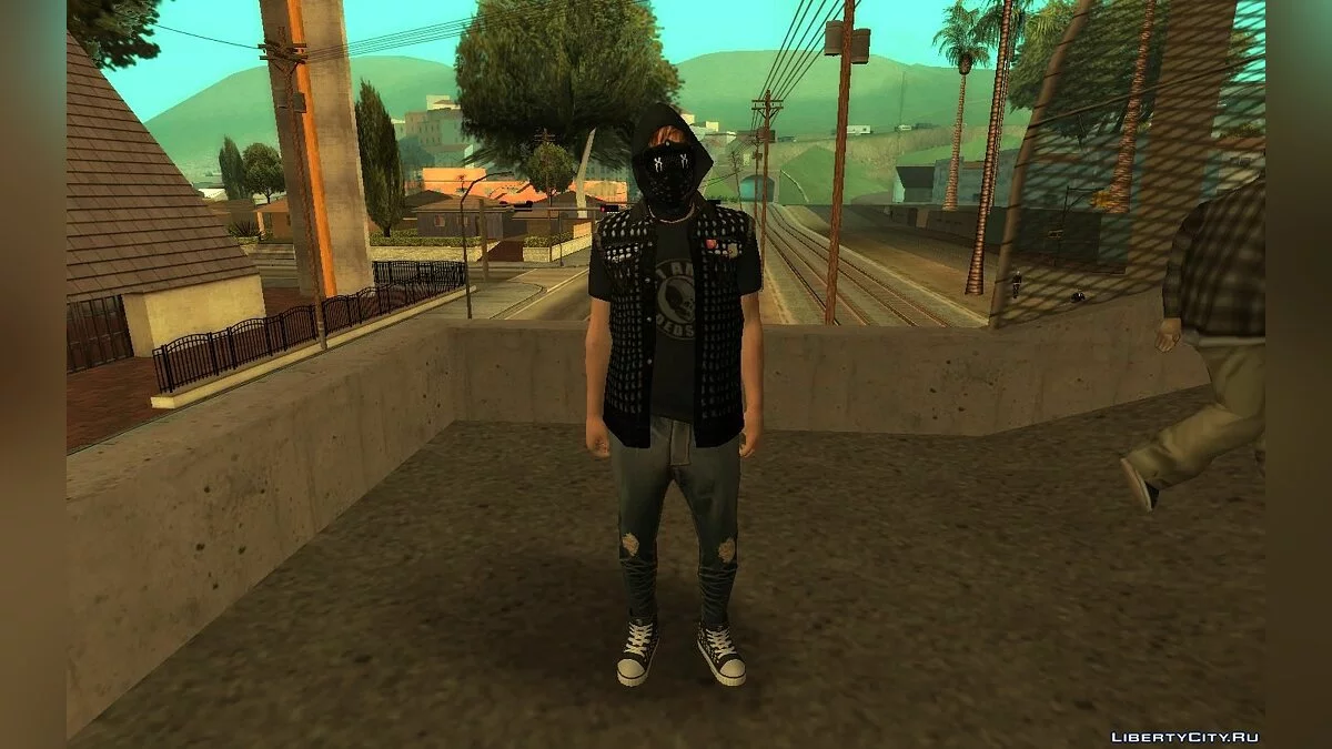 Random Skin #29 - Wrench Outfit from Watch Dogs / GTA San Andreas