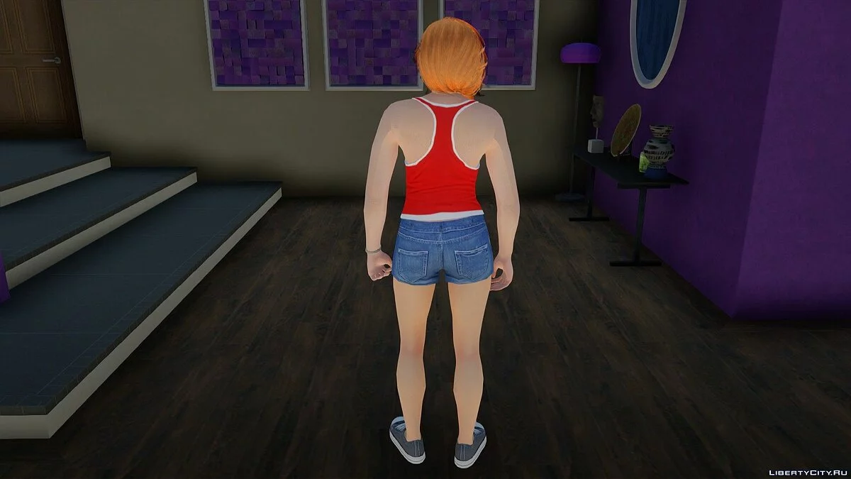 Random Female Outher 2 Skin from GTA Online / GTA San Andreas