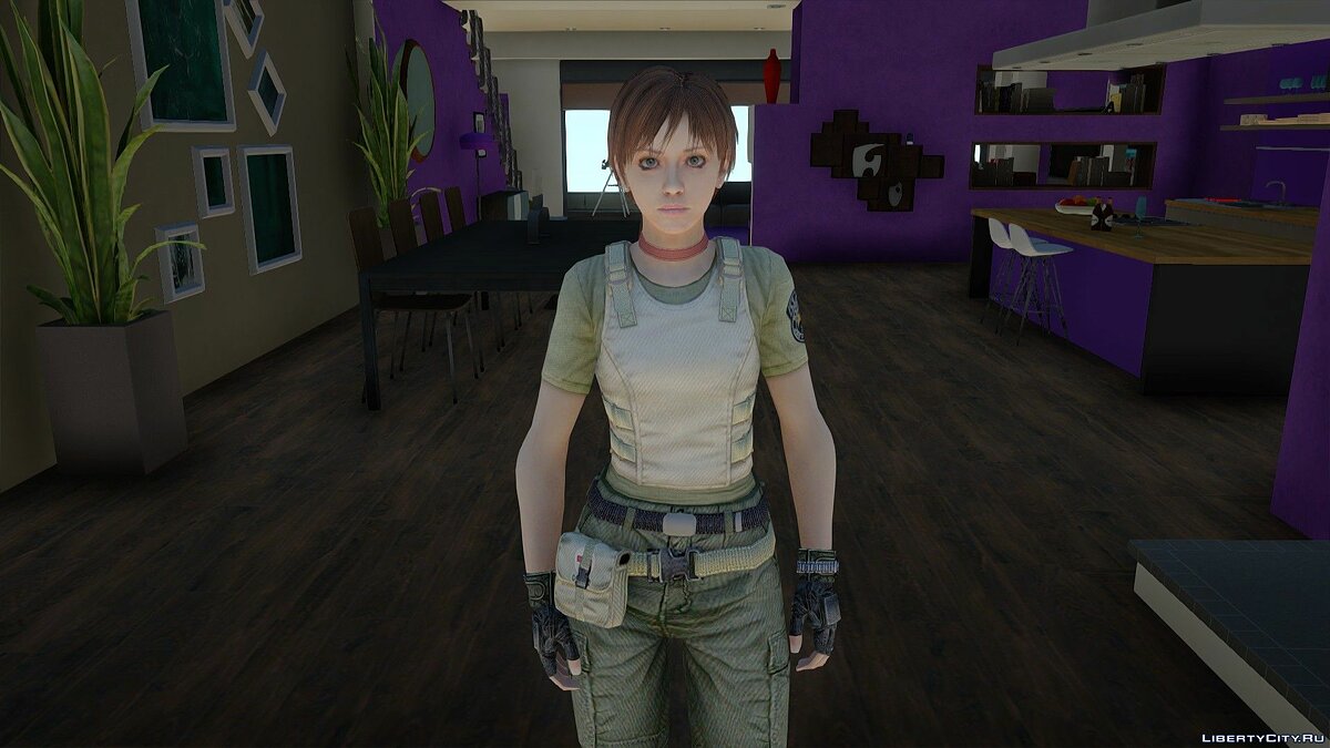 Download Rebecca Chambers from Resident Evil for GTA San Andreas