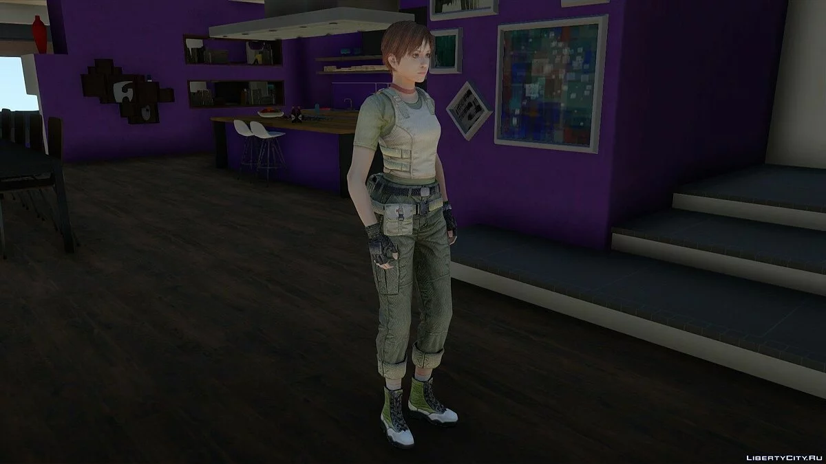 Rebecca Chambers aus Resident Evil / GTA San Andreas