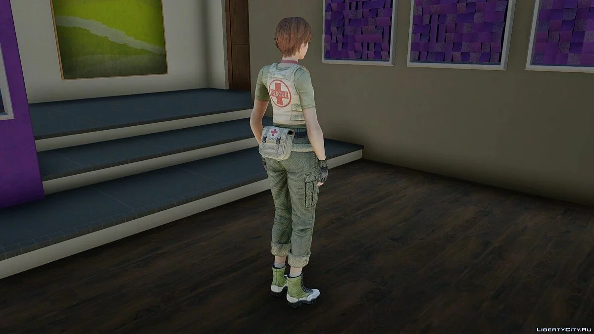 Rebecca Chambers aus Resident Evil / GTA San Andreas