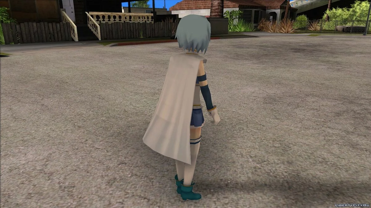 Sayaka Miki from Puella Magi Madoka Magica / GTA San Andreas
