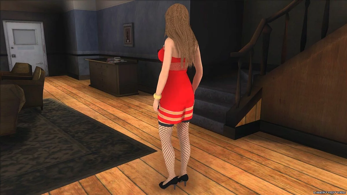 来自《如龙6》的咲 / GTA San Andreas