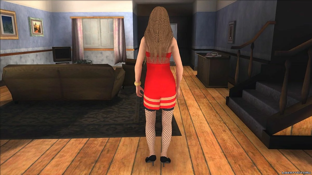 来自《如龙6》的咲 / GTA San Andreas