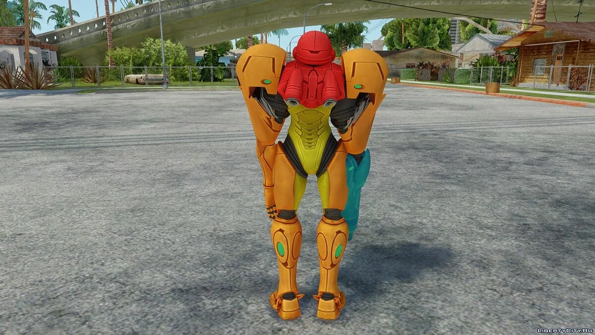 Robot Samus Aran / GTA San Andreas