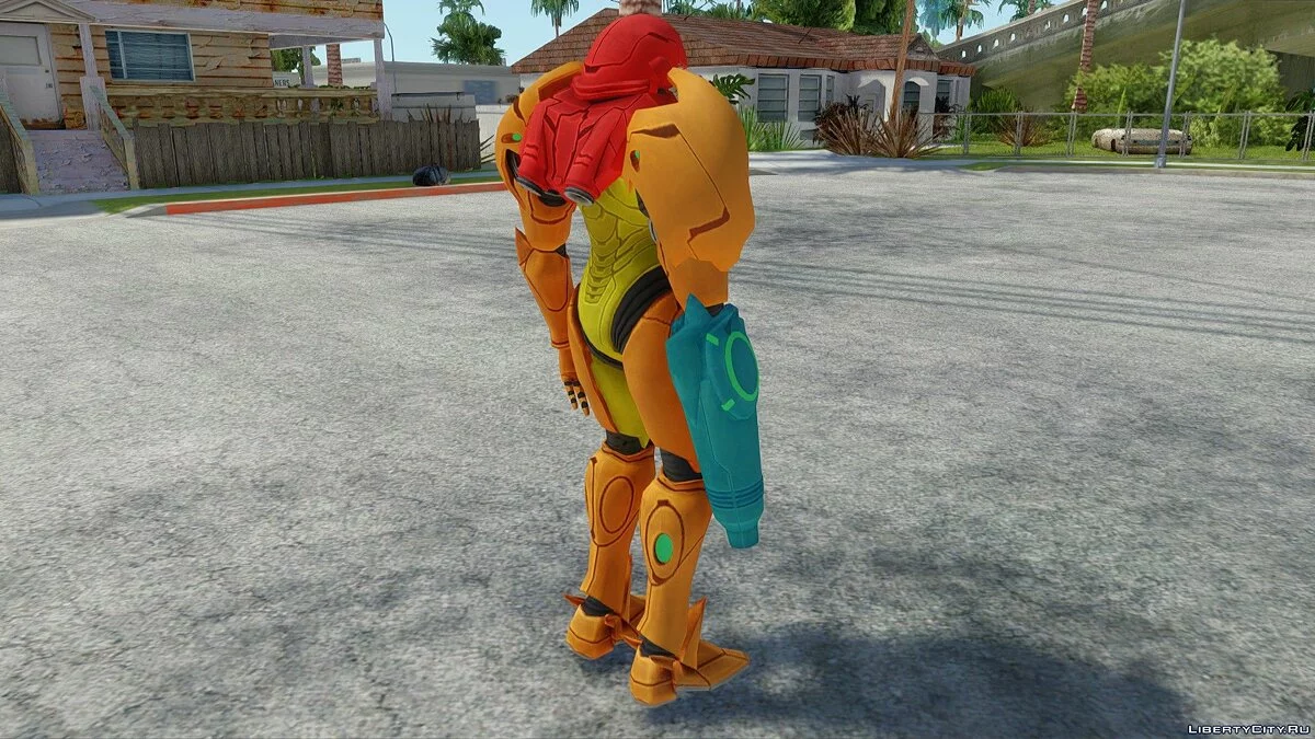 Robot Samus Aran / GTA San Andreas