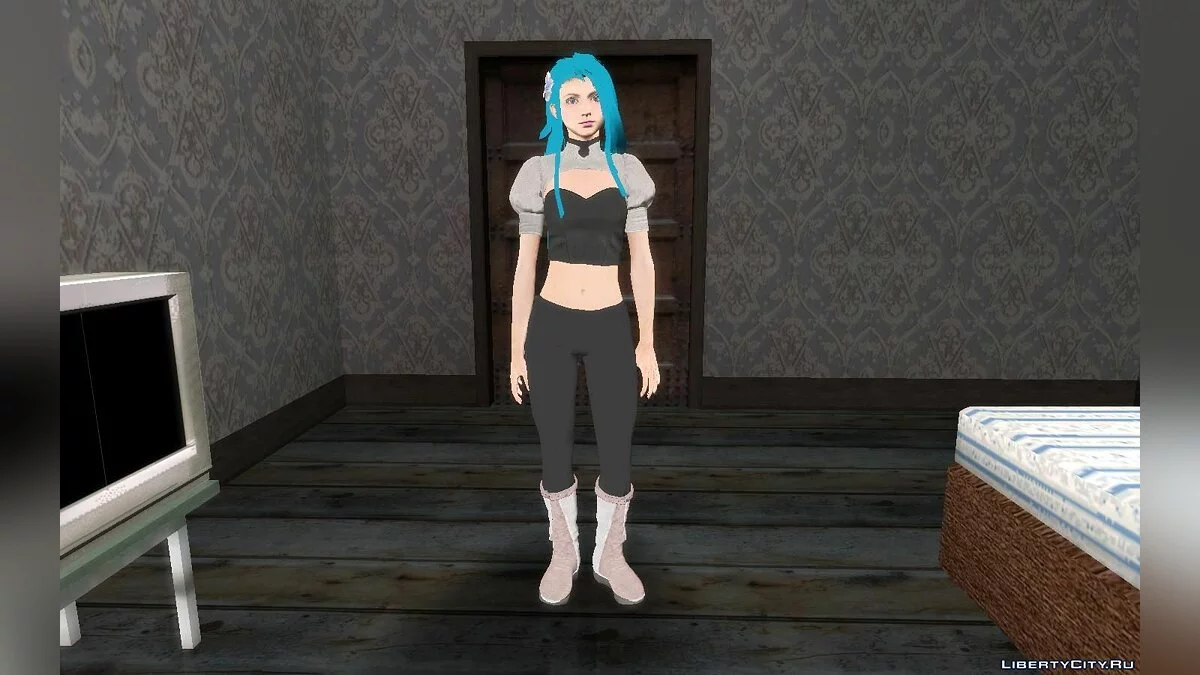 Sarah from Final Fantasy / GTA San Andreas