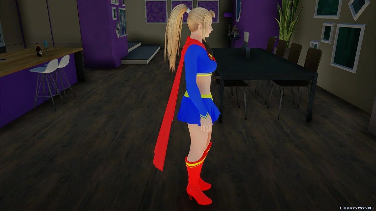 Sarah Supergirl de Dead Or Alive / GTA San Andreas