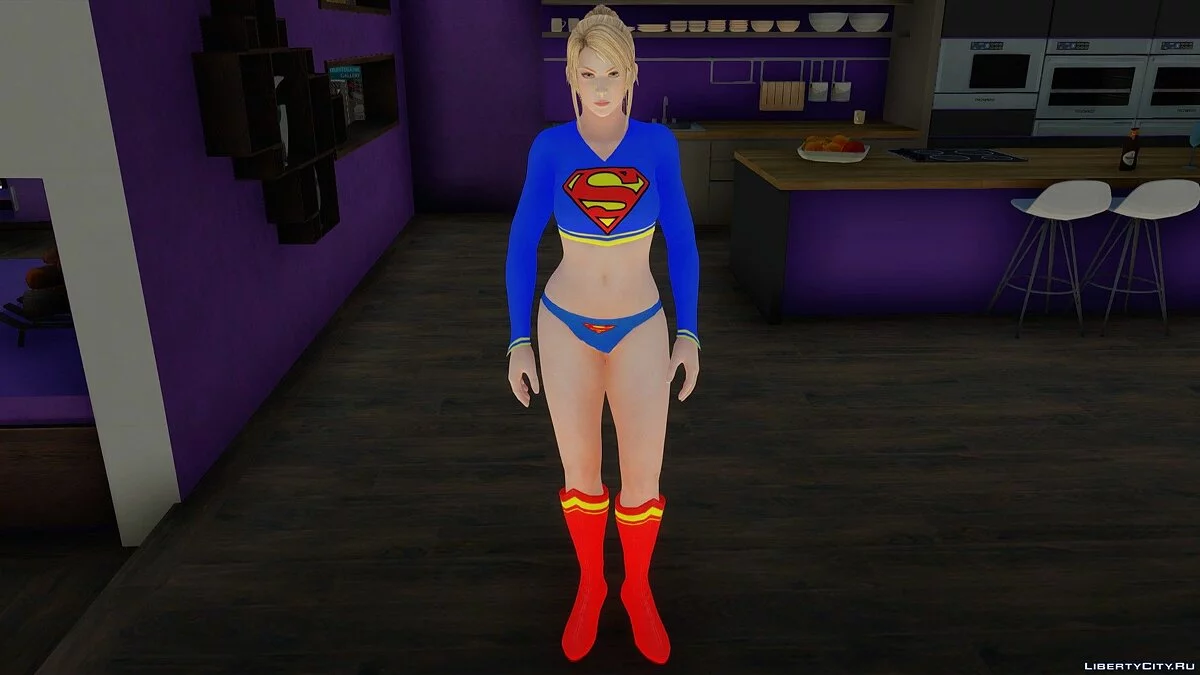 Sarah Supergirl de Dead Or Alive / GTA San Andreas