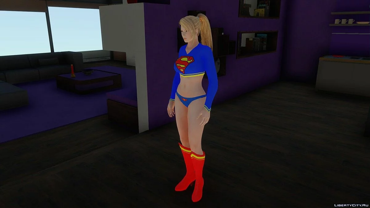 Sarah Supergirl de Dead Or Alive / GTA San Andreas