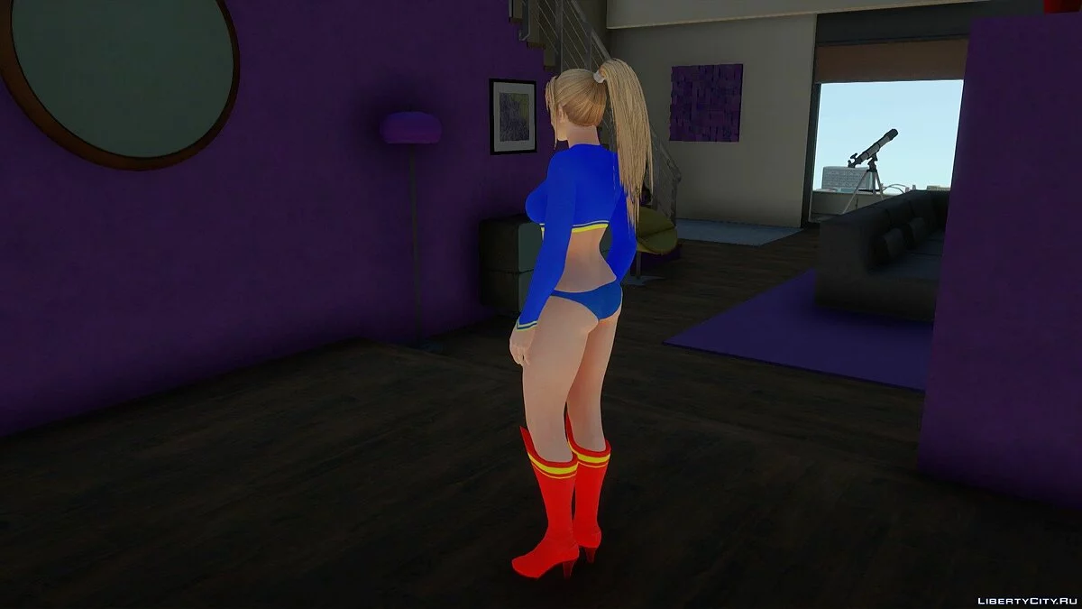 Sarah Supergirl de Dead Or Alive / GTA San Andreas